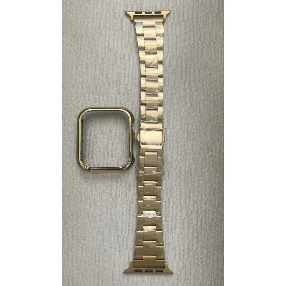 MY PRETTY STRAP chain Link Strap for Apple Watch W Cover 44mm